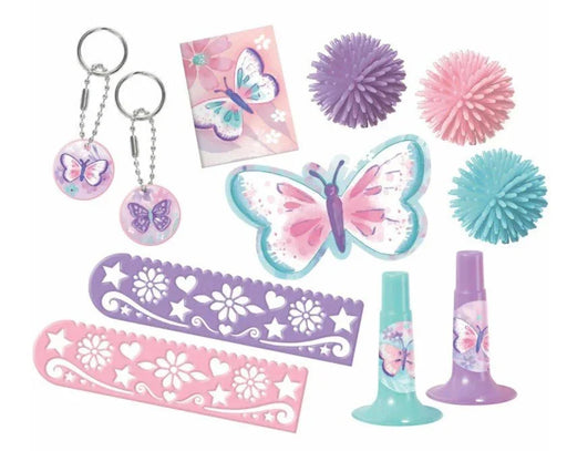 Glitter Flutter Party Favor Pack | 48pc - Zurchers