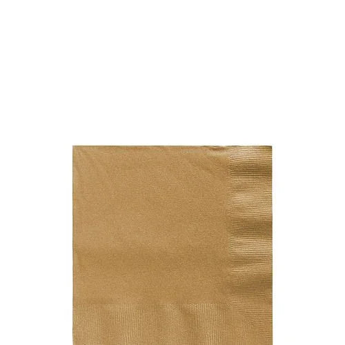 Gold Beverage Napkins | 40ct - Zurchers