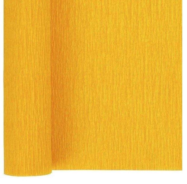 Gold Crepe Paper Folds Sheet 20in x 8ft | 1ct - Zurchers
