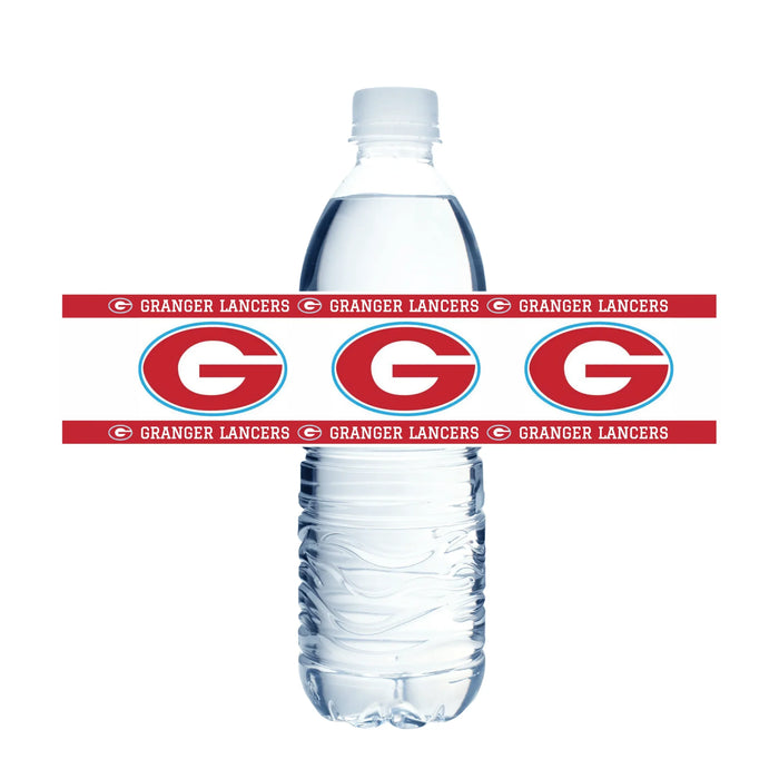 Granger High School Water Bottle Labels | 12 ct - Zurchers