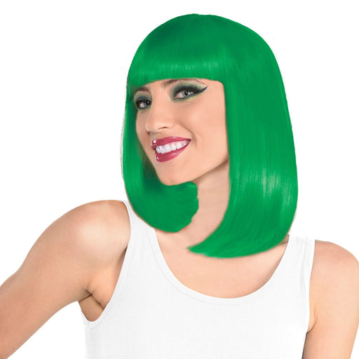 Green Long Bob Wig | 1ct - Zurchers