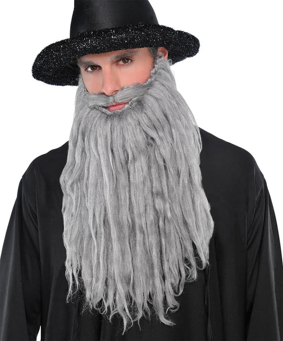Grey Plush Beard & Moustache | 1ct - Zurchers