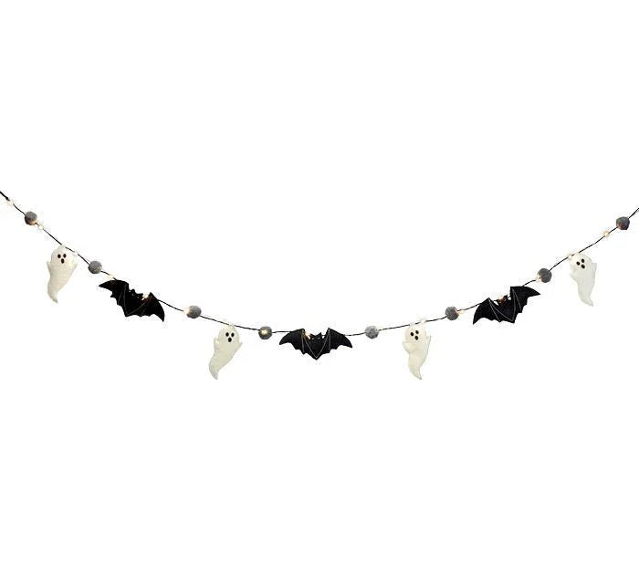 LIGHT UP GHOSTS AND BATS GARLAND | 1ct - Zurchers