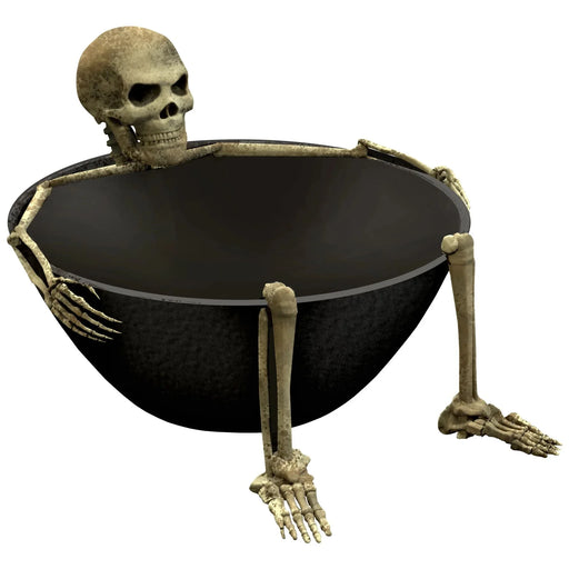 Halloween Boneyard Skeleton Bowl | 1ct - Zurchers