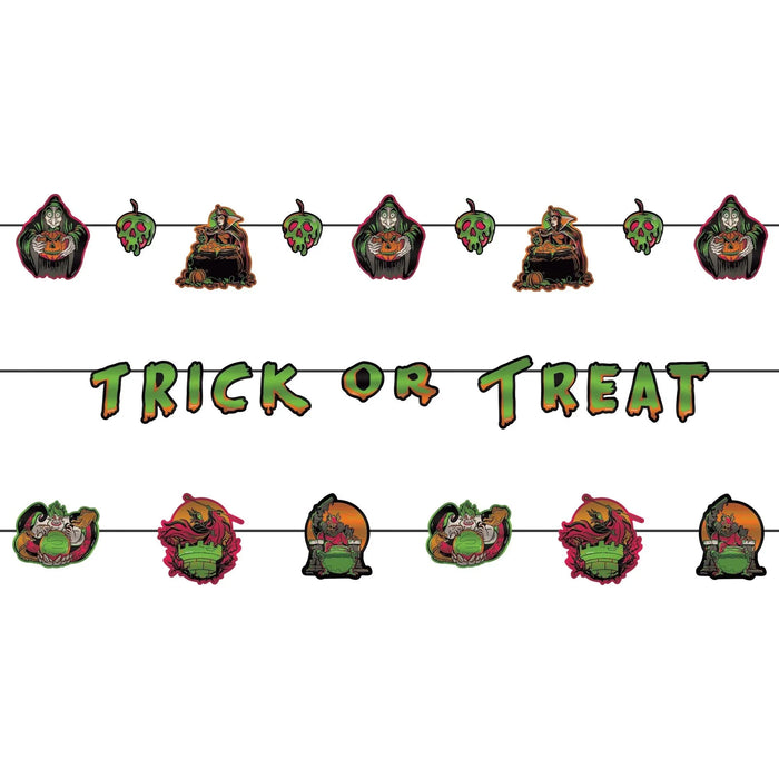 Halloween Disney Villains Multi - Pack Banner | 3ct - Zurchers