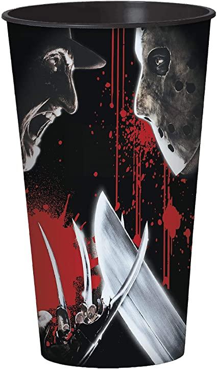 Halloween Freddy vs. Jason Plastic Cup 32oz | 1ct - Zurchers