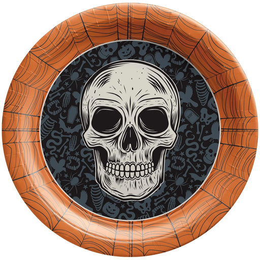 Halloween Wicked Hauntings Round Plates 10" | 20ct - Zurchers