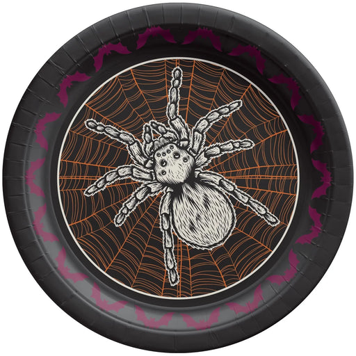 Halloween Wicked Hauntings Round Plates 7" | 20ct - Zurchers