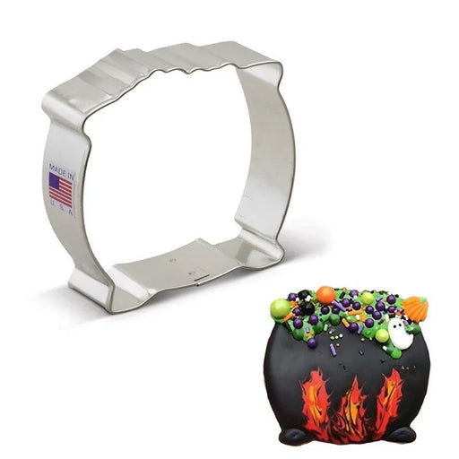 Halloween Witch's Cauldron Cookie Cutter | 1ct - Zurchers