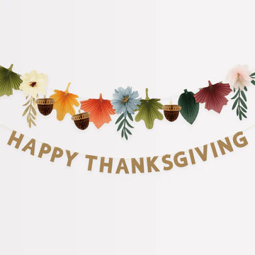 Happy Thanksgiving Garland | 1ct - Zurchers