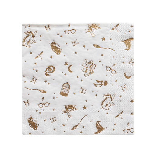 Harry Potter X Bonjour Fête House Pride Lunch Napkins | 24 ct - Zurchers