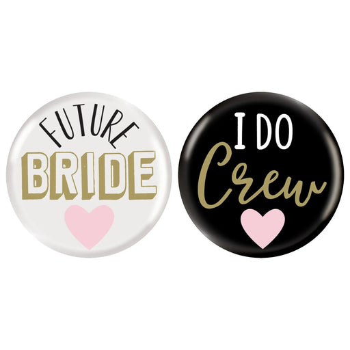"I Do Crew" Bachelorette Buttons | 1ct - Zurchers