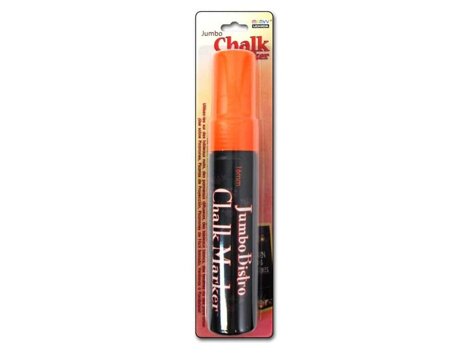 Jumbo Chalk Marker Fluorescent Orange | 1ct - Zurchers