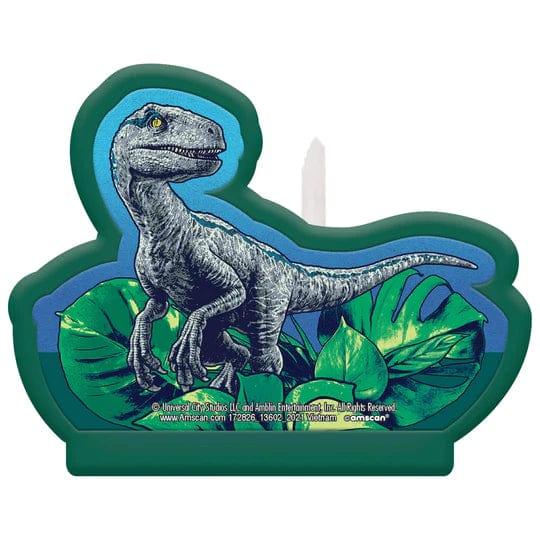 Jurassic World Into The Wild Birthday Candle | 1ct - Zurchers
