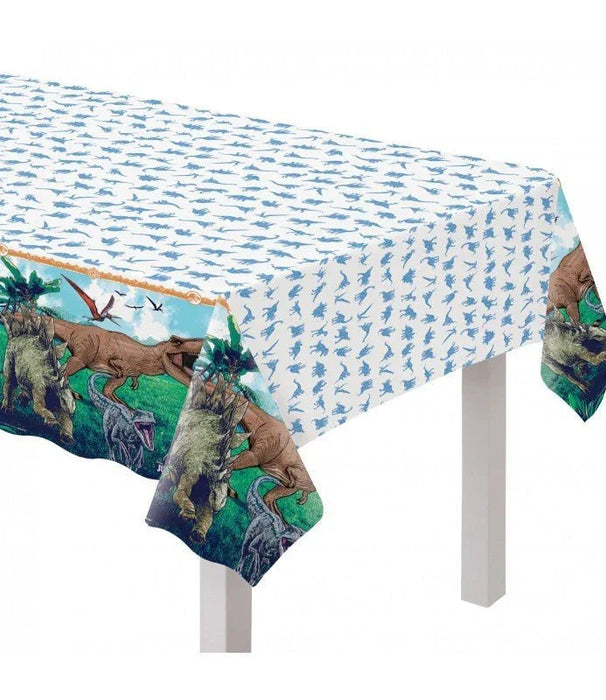 Jurassic World Into The Wild Plastic Tablecover | 1ct - Zurchers