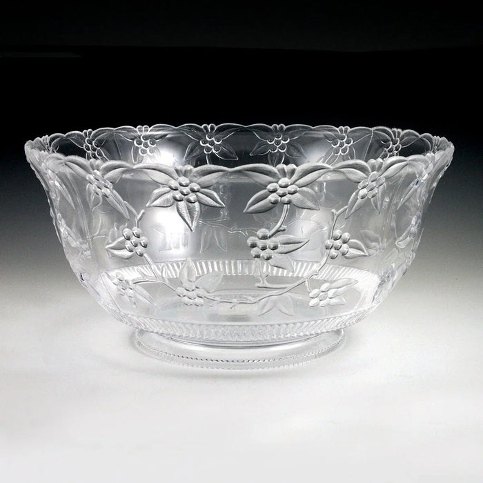 Crystalware Large Punch Bowl 8 or 12 qt | 1 ct - Zurchers
