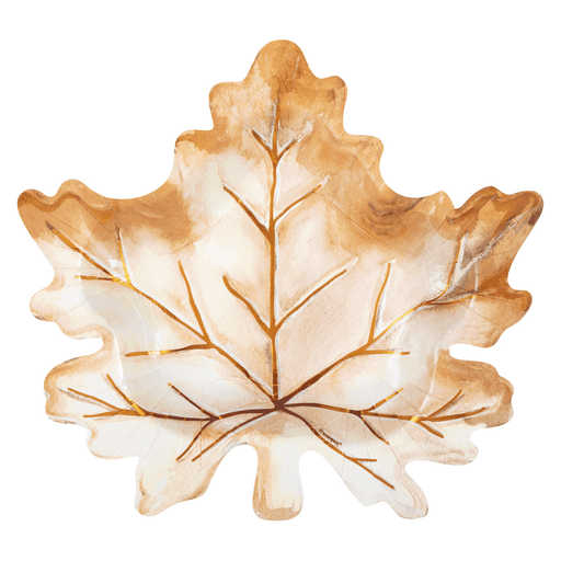 Leaf Shaped Paper Plate – 9" | 1ct - Zurchers