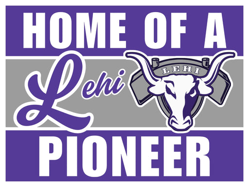 Lehi High School Spirit Yard Sign 24" x 18" | 1 ct - Zurchers