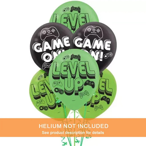 12" Level Up Latex Balloon Pack | 6 ct - Zurchers