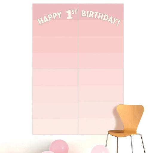 Little Miss One - derful First Birthday Scene Setter | 4 pcs - Zurchers