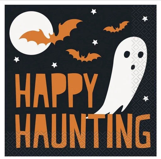 Halloween Happy Haunting Lunch Napkins | 16ct - Zurchers
