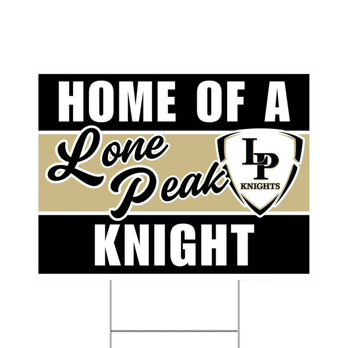 Lone Peak High School Spirit Yard Sign 24" x 18" | 1 ct - Zurchers