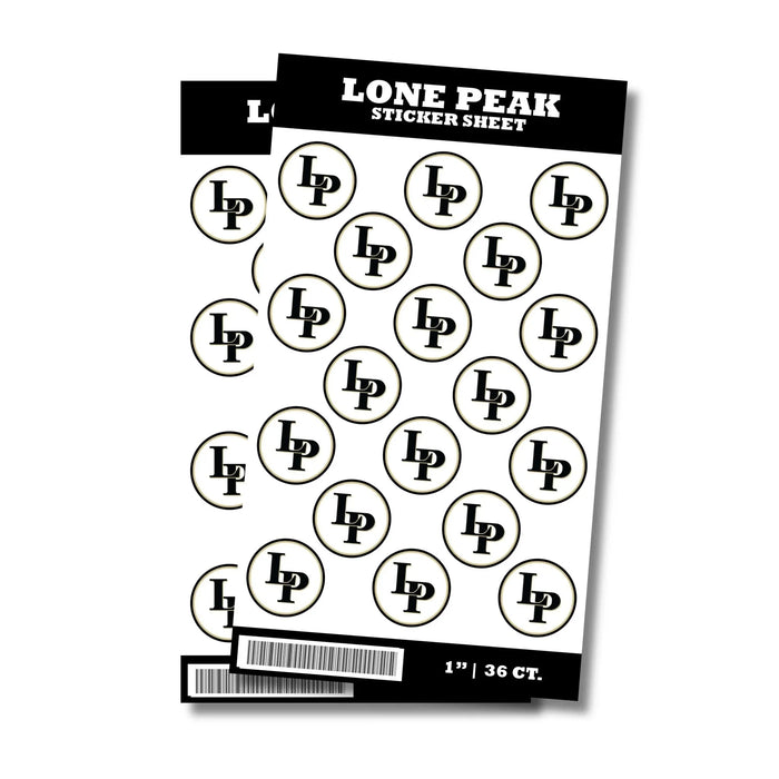 Lone Peak High School Sticker Seal 1" | 36 ct - Zurchers