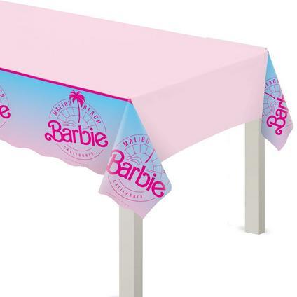 Malibu Barbie Plastic Table Cover54"x 96" | 1 ct - Zurchers