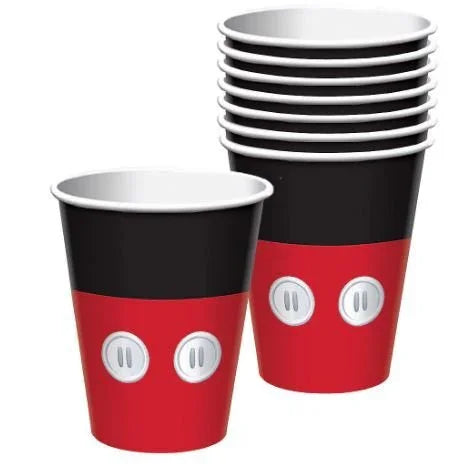 Mickey Mouse Paper cups 9oz | 8ct - Zurchers