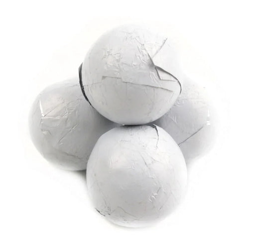 Milk Chocolate White Foil Balls 1.5lbs | 1ct - Zurchers