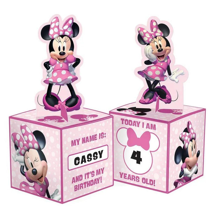 Minnie Mouse Forever Cardstock Table Decorations 8" | 6pcs - Zurchers