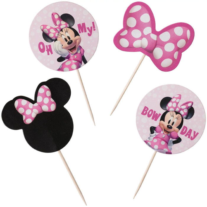 Minnie Mouse Picks | 24ct - Zurchers