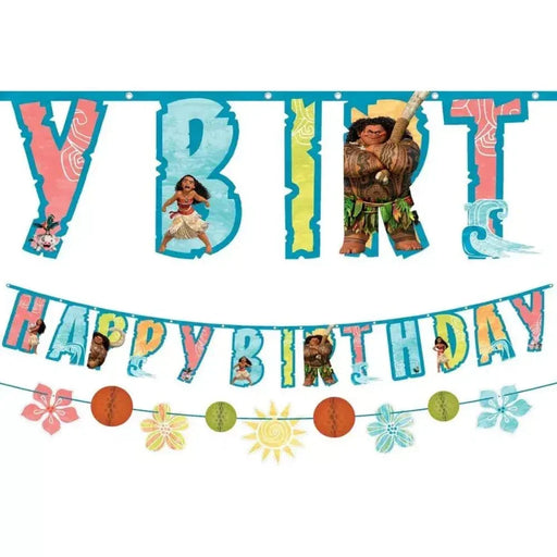 Moana Happy Birthday Banner| 1 ct - Zurchers