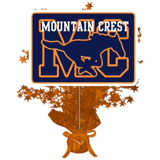 Mountain Crest High School Centerpiece Spray 14" | 1 ct - Zurchers