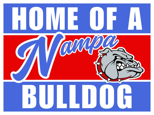 Nampa High School Spirit Yard Sign 24" x 18" | 1 ct - Zurchers