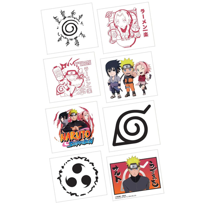 Naruto Tattoos | 8 ct - Zurchers