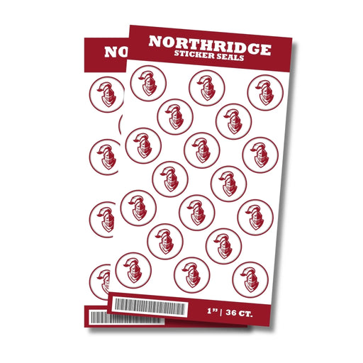 Northridge High School Sticker Seal 1" | 36 ct - Zurchers
