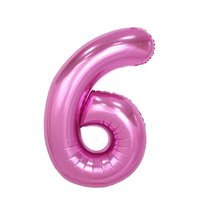 Pink Jumbo Number Balloons 34" | 1 ct - Zurchers