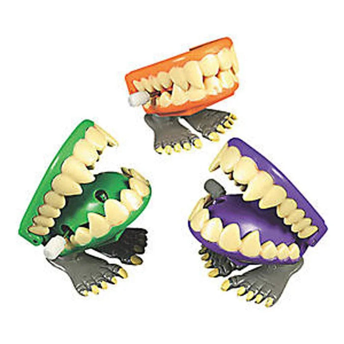 Plastic Monster Wind - Up Chomping Teeth | 1ct - Zurchers