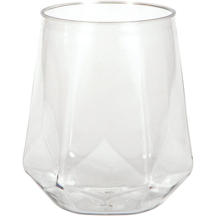 Fractal Stemless Plastic Wine Tumblers 14 oz | 4 ct - Zurchers