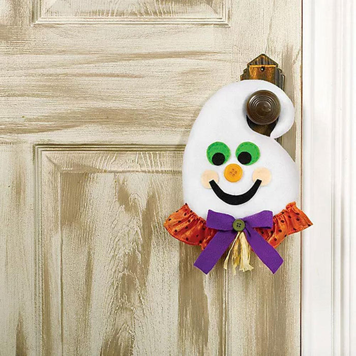 Plush Friendly Ghost Door Hanger | 1ct - Zurchers