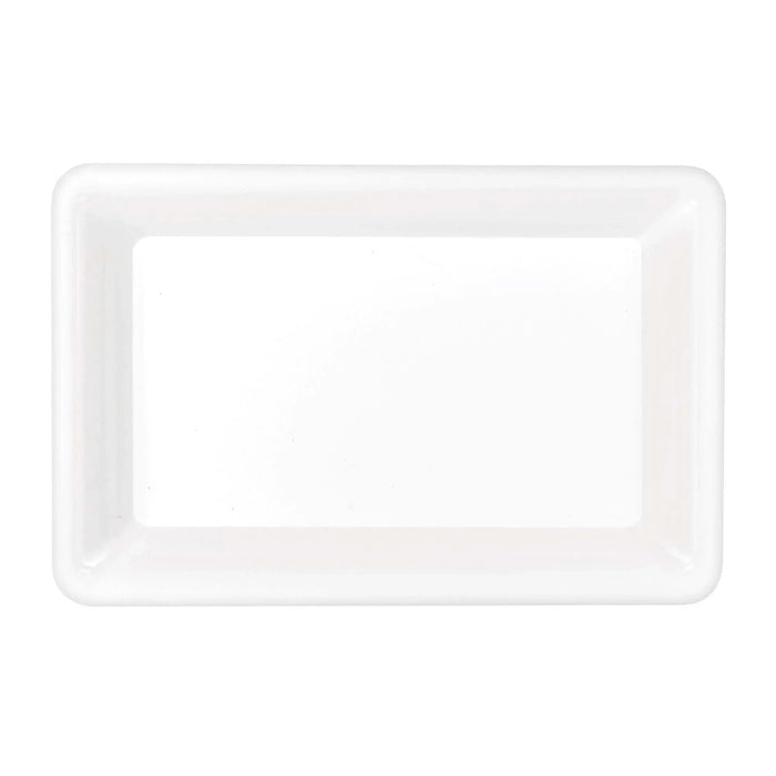Rectangular Plastic Platter 9" x 14.25" | 1 ct - Zurchers