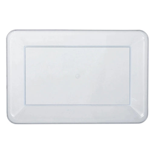 Rectangular Plastic Platter 9" x 14.25" | 1 ct - Zurchers