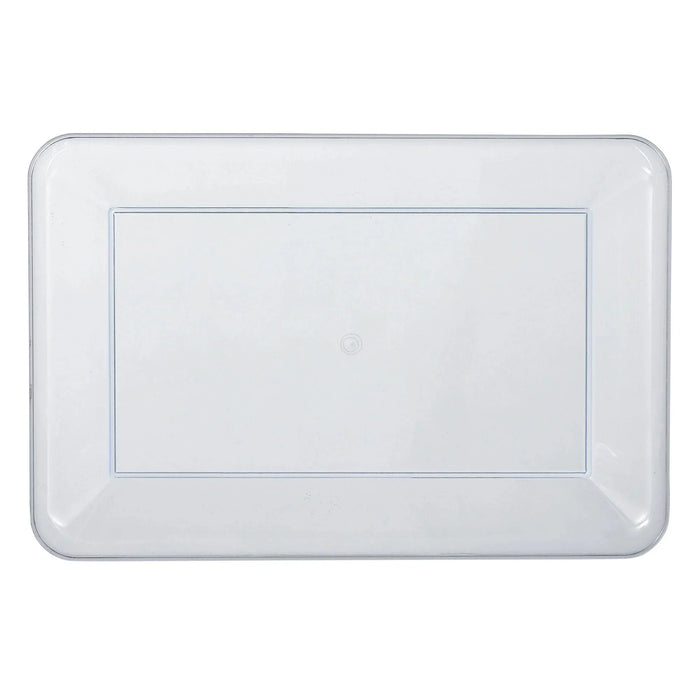 Rectangular Plastic Platter 9" x 14.25" | 1 ct - Zurchers