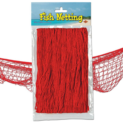 Red Fishing Netting, 12' | 1 ct - Zurchers