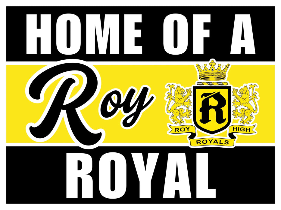 Roy High School Spirit Yard Sign 24" x 18" | 1 ct - Zurchers