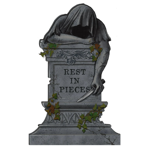 Halloween Rest In Pieces Tombstone, 14.25in x 22in | 1ct - Zurchers