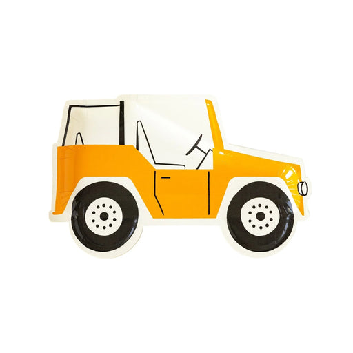 Safari Jeep Shaped Paper Plates | 8 ct - Zurchers