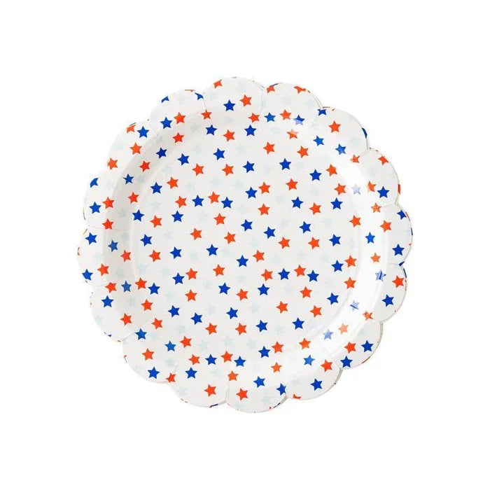 Scattered Stars Paper Plates 9"| 8 ct - Zurchers