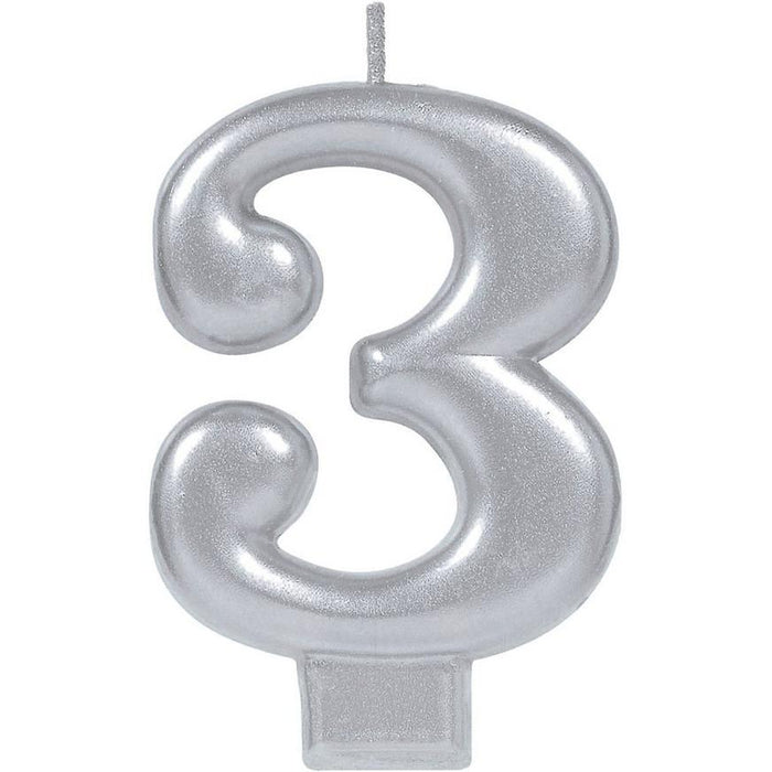 Silver 3 Candle | 1ct - Zurchers